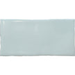 Lodge Mint Green Wavy Edge Matt Ceramic Subway Tiles tile