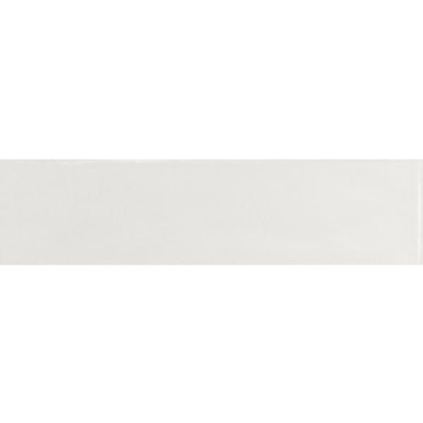 Lodge White Wavy Gloss Ceramic Subway Tiles tile