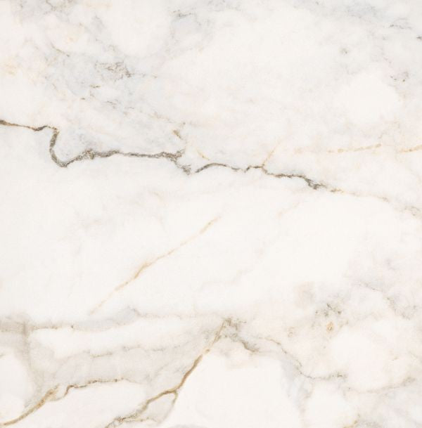 Luna Gold Polished Marble Look Porcelain Tiles 600x600mm tile