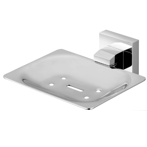 Lux Soap Dish - chrome