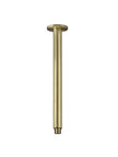 Round Ceiling Shower Arm 300mm Gold