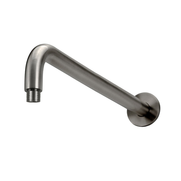 Round Wall Shower Curved Arm 400mm
