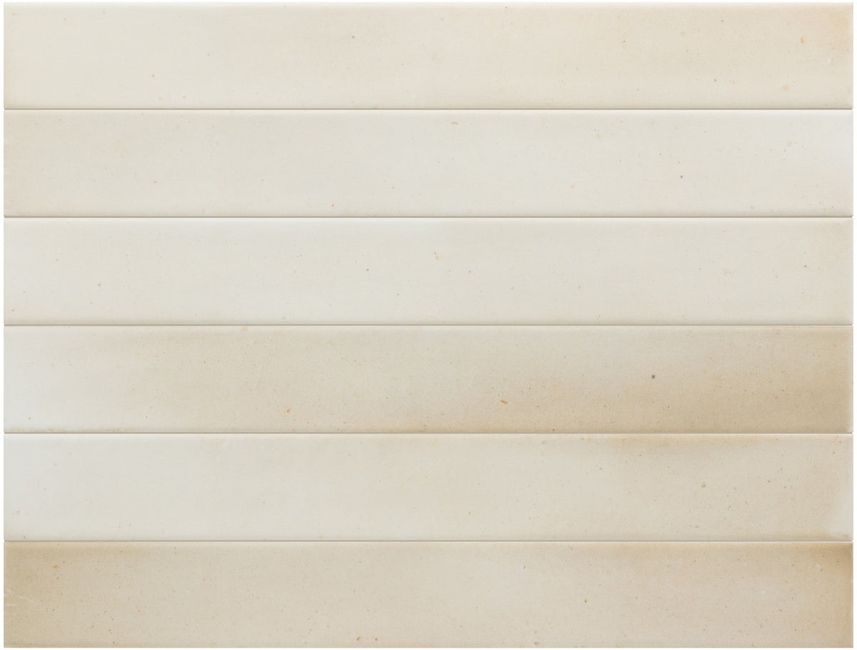 Massimo Almond Satin Ceramic Subway Tiles tile