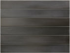 Massimo Dark Black Satin Ceramic Subway Tiles tile
