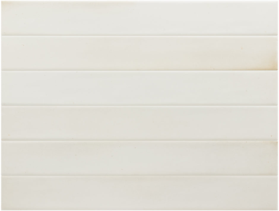 Massimo White Satin Ceramic Subway Tiles tile