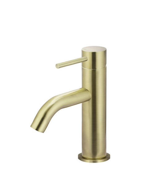 Meir Piccola Basin Mixer Tap, PVD Tiger Bronze
