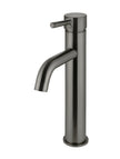 Round Tall Curved Basin Mixer