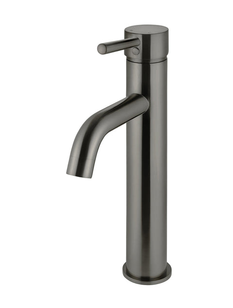 Meir Round Tall Basin Mixer Curved