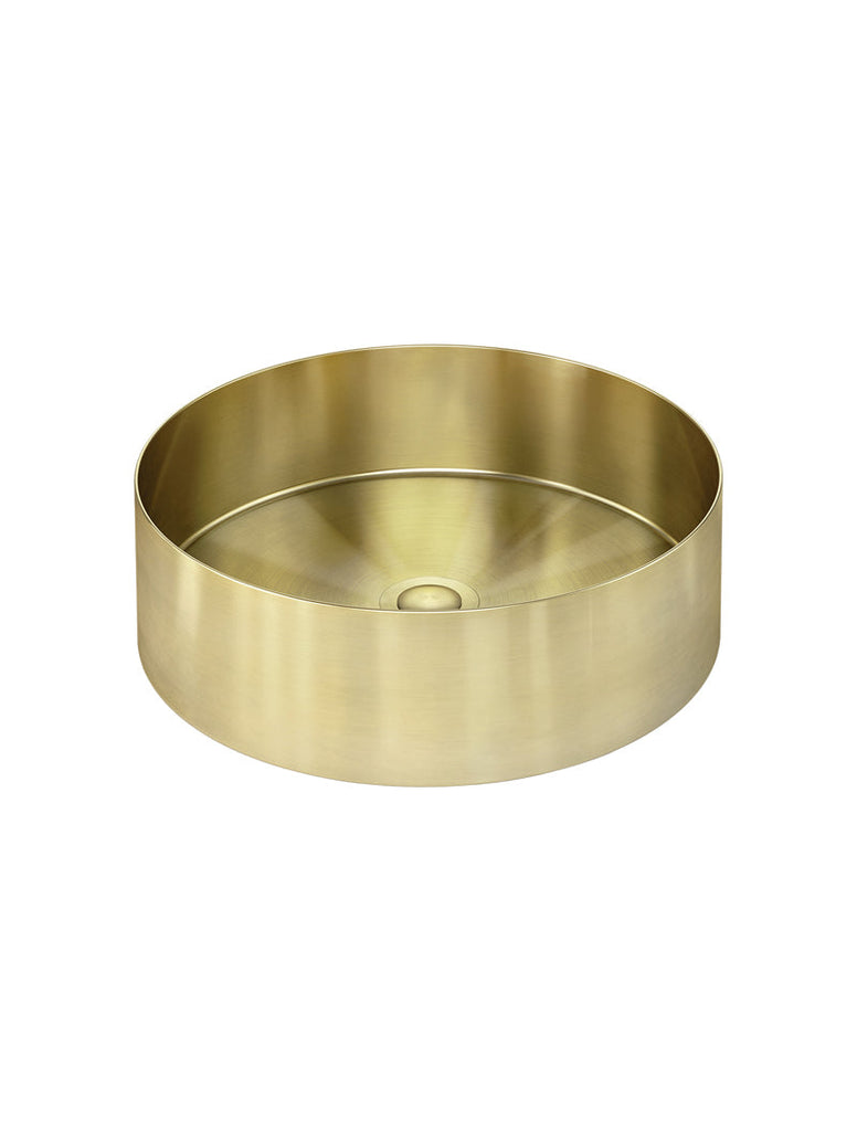 Lavello Round Steel Bathroom Basin 380 x 110