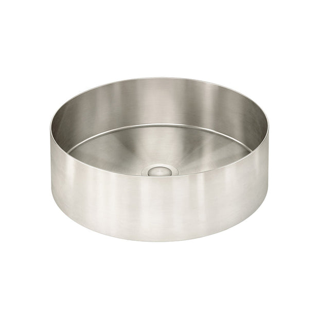 Lavello Round Steel Bathroom Basin 380 x 110