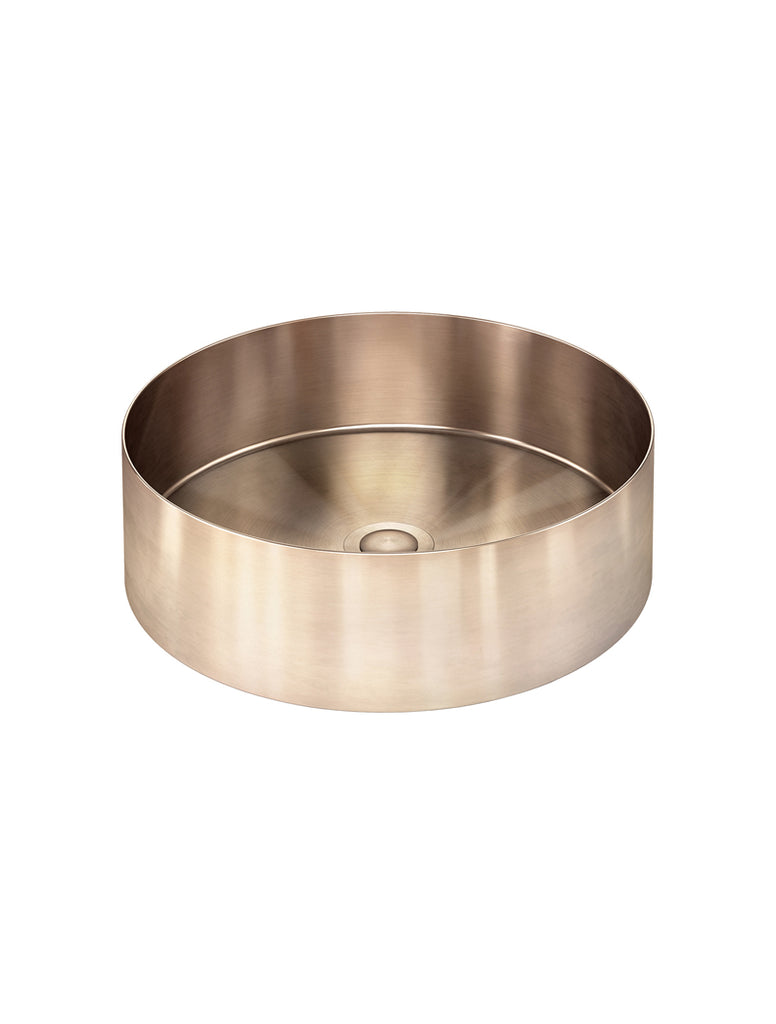 Lavello Round Steel Bathroom Basin 380 x 110