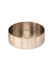 Lavello Round Steel Bathroom Basin 380 x 110