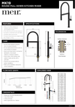 Meir specification sheet