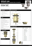 Meir specification sheet