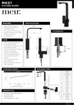 Meir specification sheet