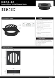 Meir specification sheet