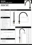 Meir specification sheet
