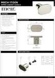 Meir specification sheet