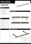 Meir specification sheet