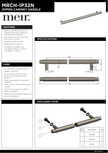 Meir specification sheet