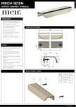 Meir specification sheet