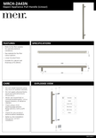 Meir specification sheet