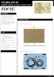 Meir specification sheet