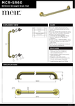 Meir specification sheet