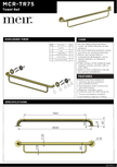 Meir specification sheet