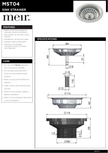 Meir specification sheet