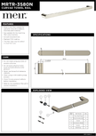 Meir specification sheet