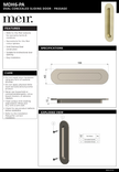 Meir specification sheet
