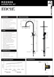 Meir specification sheet