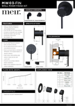 Meir specification sheet