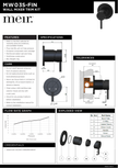 Meir specification sheet