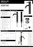 Meir specification sheet