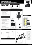 Meir specification sheet