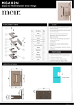 Meir specification sheet