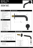 Meir specification sheet