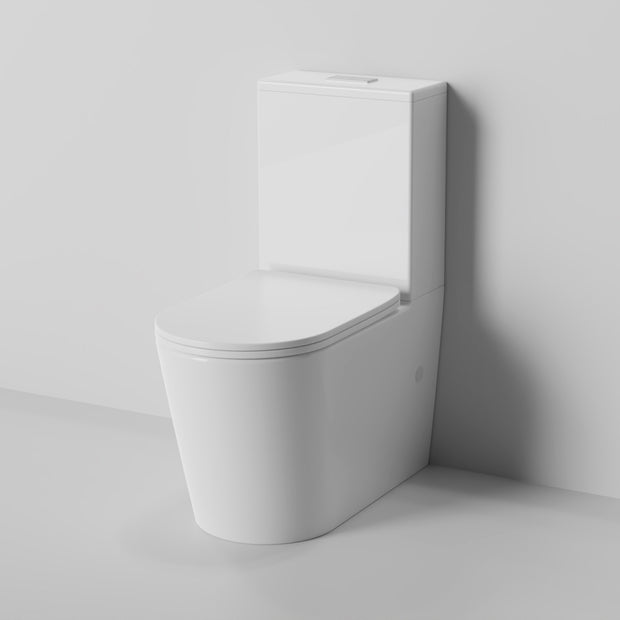 Mezio Back To Wall Rimless Toilet Suite