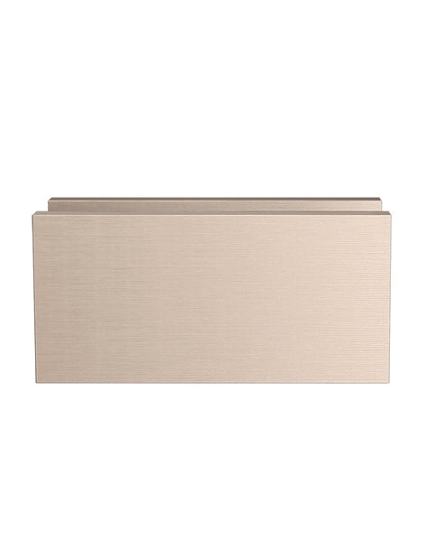 Glass Support U Bracket - Champagne