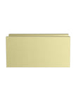 Glass Support U Bracket - PVD Tiger Bronze