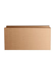 Glass Support U Bracket - Lustre Bronze