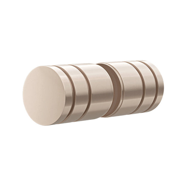 Shower Door Round Handle - Champagne