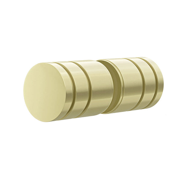 Shower Door Round Handle - PVD Tiger Bronze