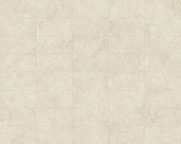 Milano Beige Matt Stone Look Porcelain Tiles 300x600mm in a room setting