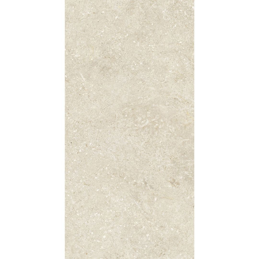 Milano Beige Matt Stone Look Porcelain Tiles 300x600mm tile