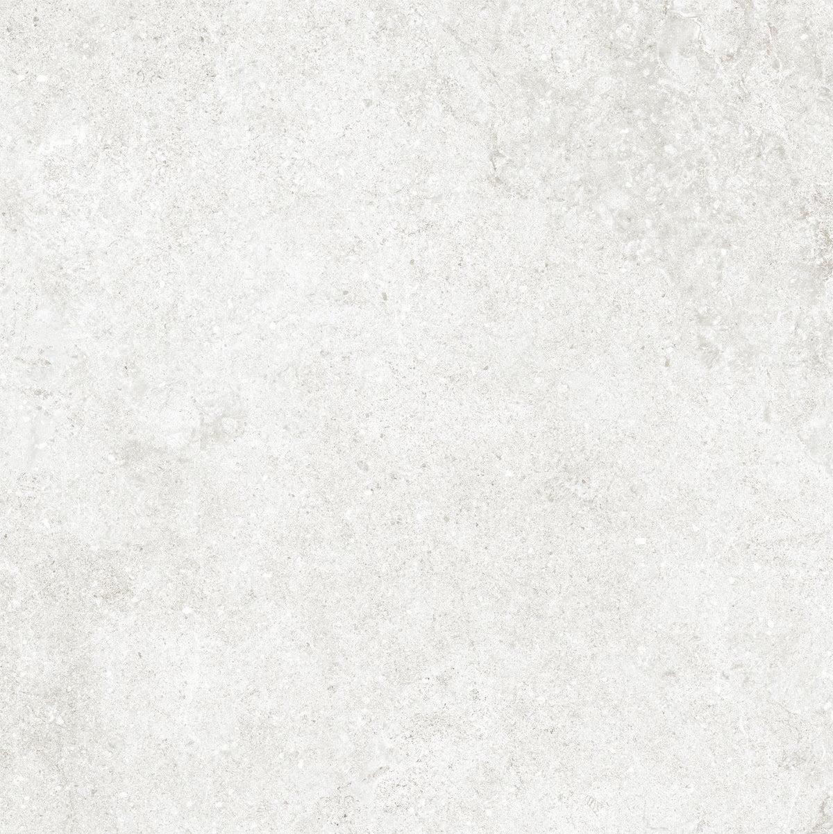 Milano White Matt Stone Look Porcelain Tiles 600x600mm tile
