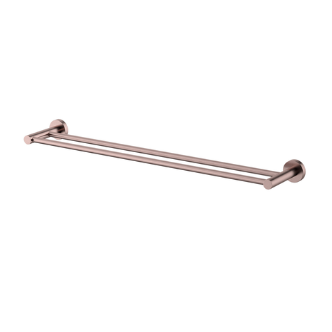 Modern National Mirage Double Towel Rail 750mm