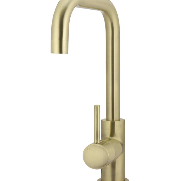 Round Kitchen Mixer Tap